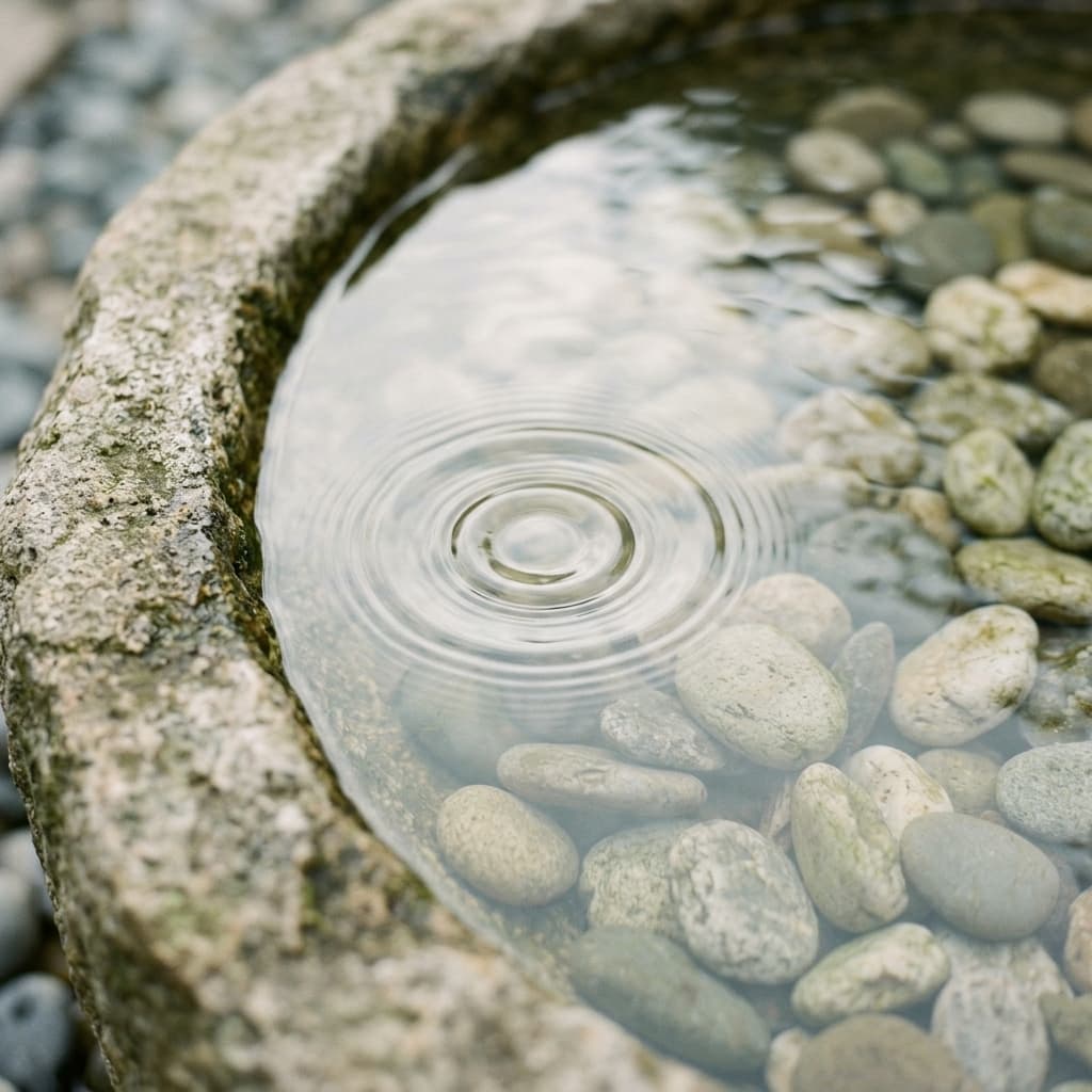 Immagine editoriale che rappresenta un quieto equilibrio tra ansia e stress